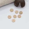 DIY jewelry accessories: 6mm snowflake spacer, handcrafted beaded material, gesture accessories, ancient style Specification image